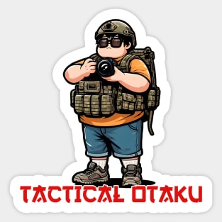 Tactical Otaku Sticker